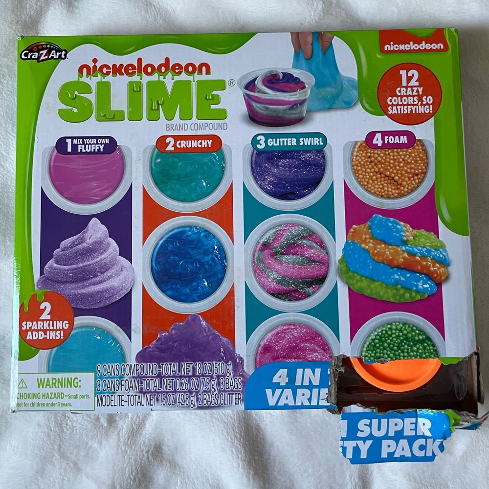 CraZart Nickelodeon Slime, 12 Pack